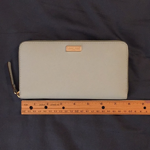 kate spade Handbags - Kate Spade genuine leather zip around wallet.